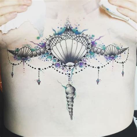 inbetween boob tattoo|23 sternum tattoos that prove the underboob is underrated